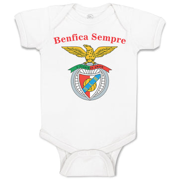 Baby Clothes Benfica Sempre Always Beneficial Baby Bodysuits Boy & Girl Cotton