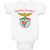 Baby Clothes Benfica Sempre Always Beneficial Baby Bodysuits Boy & Girl Cotton