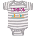 Baby Clothes London Baby Bodysuits Boy & Girl Newborn Clothes Cotton