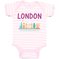 Baby Clothes London Baby Bodysuits Boy & Girl Newborn Clothes Cotton