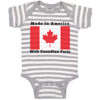 Made in America with Canadian Parts Style B