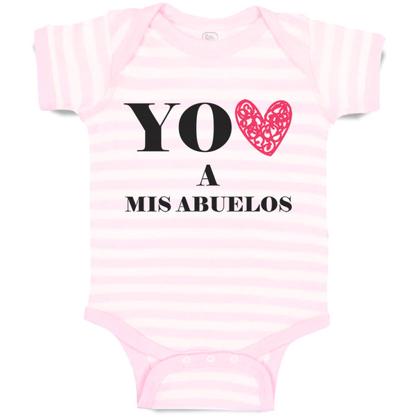You Heart A Mis Abuelos Funny Humor