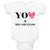 Baby Clothes You Heart A Mis Abuelos Funny Humor Baby Bodysuits Cotton