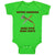 Baby Clothes Native American Made with Irish Parts St Patrick's Baby Bodysuits