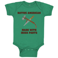 Native American Made with Irish Parts St Patrick's