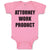 Baby Clothes Attorney Work Product Style F Funny Humor Baby Bodysuits Cotton