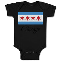 Chicago Flag Star Valentines Love