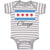 Baby Clothes Chicago Flag Star Valentines Love Baby Bodysuits Boy & Girl Cotton