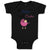 Baby Clothes Little Miss Irish Cutie St Patrick's Ireland Baby Bodysuits Cotton