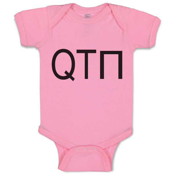 Baby Clothes Qtpi Cutie Pie Geek Nerd Funny Humor Baby Bodysuits Cotton