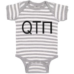 Baby Clothes Qtpi Cutie Pie Geek Nerd Funny Humor Baby Bodysuits Cotton