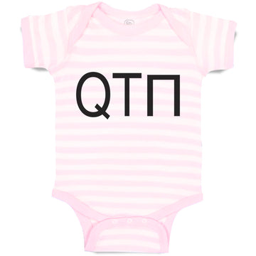 Baby Clothes Qtpi Cutie Pie Geek Nerd Funny Humor Baby Bodysuits Cotton