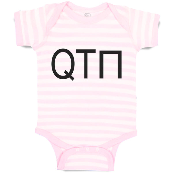 Baby Clothes Qtpi Cutie Pie Geek Nerd Funny Humor Baby Bodysuits Cotton