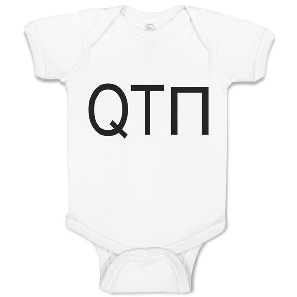 Baby Clothes Qtpi Cutie Pie Geek Nerd Funny Humor Baby Bodysuits Cotton