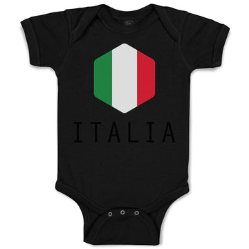 Baby Clothes Italian Italy Soccer Baby Bodysuits Boy & Girl Cotton