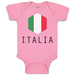 Baby Clothes Italian Italy Soccer Baby Bodysuits Boy & Girl Cotton