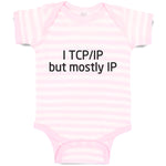 Baby Clothes I Tcp Ip Geek Funny Nerd Geek Baby Bodysuits Boy & Girl Cotton