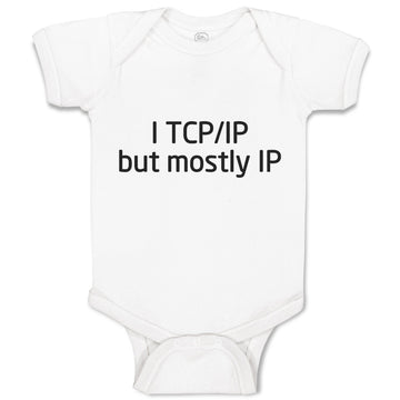 Baby Clothes I Tcp Ip Geek Funny Nerd Geek Baby Bodysuits Boy & Girl Cotton