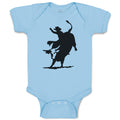Baby Clothes Rodeo Cowboy Bull Riding Baby Bodysuits Boy & Girl Cotton