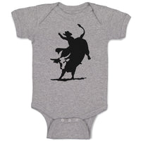 Baby Clothes Rodeo Cowboy Bull Riding Baby Bodysuits Boy & Girl Cotton