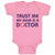 Baby Clothes Trust Me My Mom Is A Doctor Mom Mothers Day Baby Bodysuits Cotton