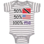 50%Trinidad 50% American 100% Me