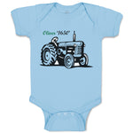 Baby Clothes Oliver Tractors Funny Humor Baby Bodysuits Boy & Girl Cotton