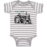 Baby Clothes Oliver Tractors Funny Humor Baby Bodysuits Boy & Girl Cotton