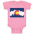 Colorado Flag Valentines Love