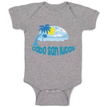 Baby Clothes Cabo San Lucas Sunset Ocean Sea Life Baby Bodysuits Cotton