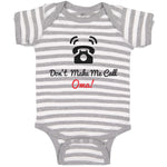 Baby Clothes Don'T Make Me Call Oma! Grandparents Baby Bodysuits Cotton