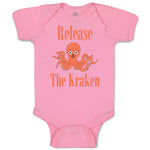 Baby Clothes Release The Kraken Funny Humor Baby Bodysuits Boy & Girl Cotton