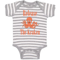 Baby Clothes Release The Kraken Funny Humor Baby Bodysuits Boy & Girl Cotton