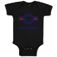 Baby Clothes Air Force Baby Bodysuits Boy & Girl Newborn Clothes Cotton
