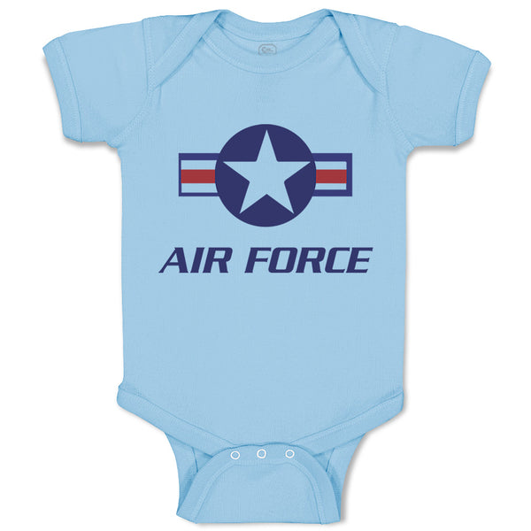 Baby Clothes Air Force Baby Bodysuits Boy & Girl Newborn Clothes Cotton