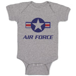 Baby Clothes Air Force Baby Bodysuits Boy & Girl Newborn Clothes Cotton