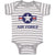 Baby Clothes Air Force Baby Bodysuits Boy & Girl Newborn Clothes Cotton