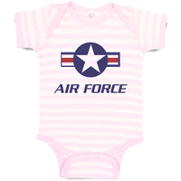 Baby Clothes Air Force Baby Bodysuits Boy & Girl Newborn Clothes Cotton