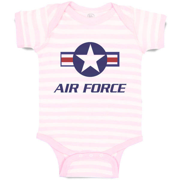 Baby Clothes Air Force Baby Bodysuits Boy & Girl Newborn Clothes Cotton