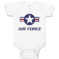 Baby Clothes Air Force Baby Bodysuits Boy & Girl Newborn Clothes Cotton