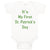 Baby Clothes It's My First St Patrick's Day St Patrick's Day Baby Bodysuits