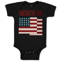 Baby Clothes American Bro 4Th of July Independence Brother Funny Baby Bodysuits