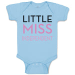 Baby Clothes Little Miss Independent 4Th of July Independence Baby Bodysuits