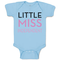 Baby Clothes Little Miss Independent 4Th of July Independence Baby Bodysuits