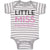 Baby Clothes Little Miss Independent 4Th of July Independence Baby Bodysuits