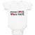Baby Clothes More Love less Hates Rainbow Hearts Funny Humor Baby Bodysuits