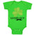 Baby Clothes Lucky Guy" Shamrock St Patrick's Irish Funny Humor Baby Bodysuits