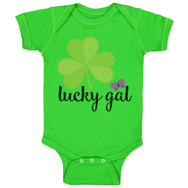 Lucky Gal" Shamrock St Patrick's Irish Funny Humor