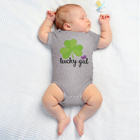 Lucky Gal" Shamrock St Patrick's Irish Funny Humor