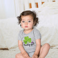 Baby Clothes Lucky Gal" Shamrock St Patrick's Irish Funny Humor Baby Bodysuits